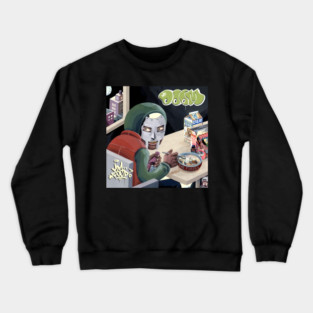 mf doom food Crewneck Sweatshirt