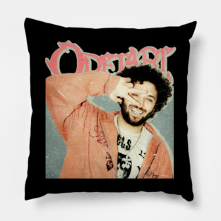retro vintage odetari Pillow