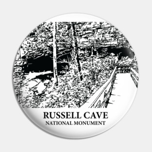 Russell Cave National Monument Pin