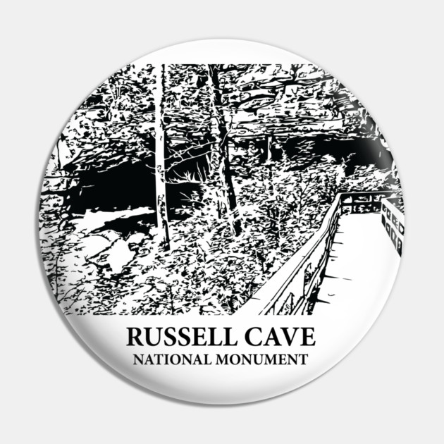 Russell Cave National Monument Pin by Lakeric