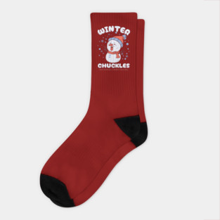 Winter Chungkles Have Yourself Merry Christmas Socks
