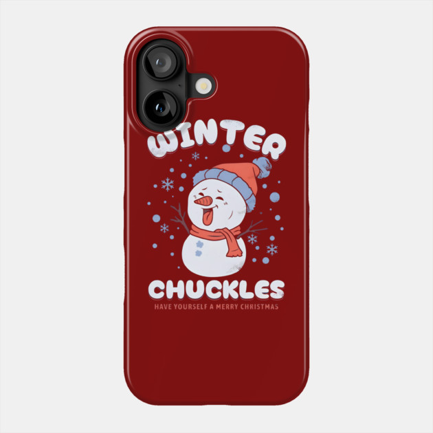 Winter Chungkles Have Yourself Merry Christmas Phone Case by Nizar clothing store 