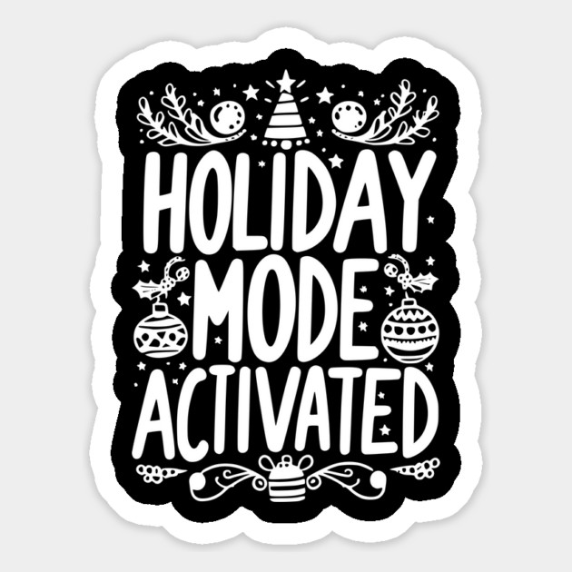 Holiday Mode Activated Magnet by Frank Ring