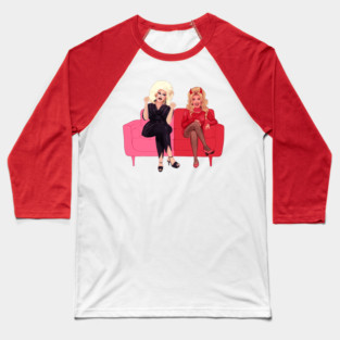 trixie and katya on their couch Baseball T-Shirt