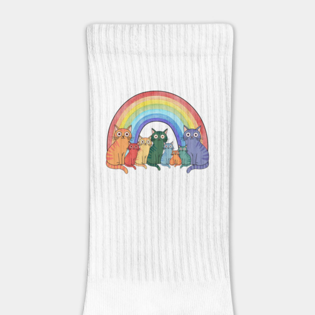 Rainbow Cats by Creatifly Graphic Tees