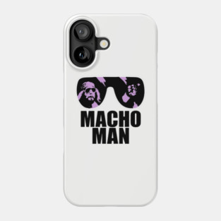 Macho Man Randy Savage Crimson Phone Case