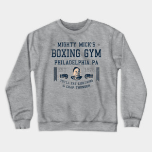Mighty Mick Boxing Gym Worn Lts Crewneck Sweatshirt