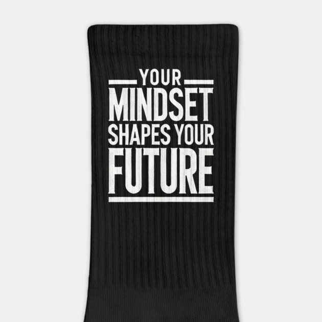 Motivational Quote, Mindset Shapes Your Future, Success by logiamerch