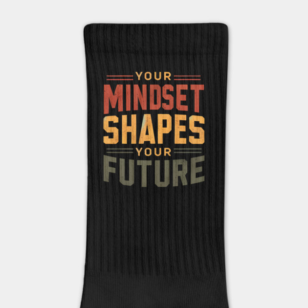 Motivational Quote, Mindset Shapes Your Future, Success by logiamerch