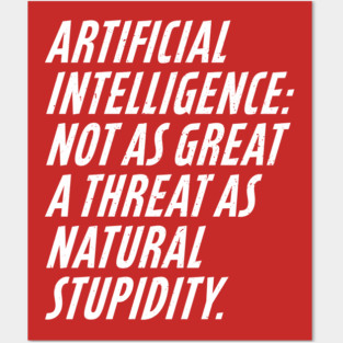 Artificial-intelligence Posters and Art