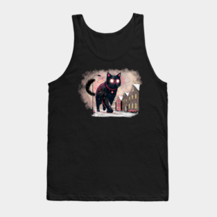 Icelandic Christmas Yule Cat Tank Top