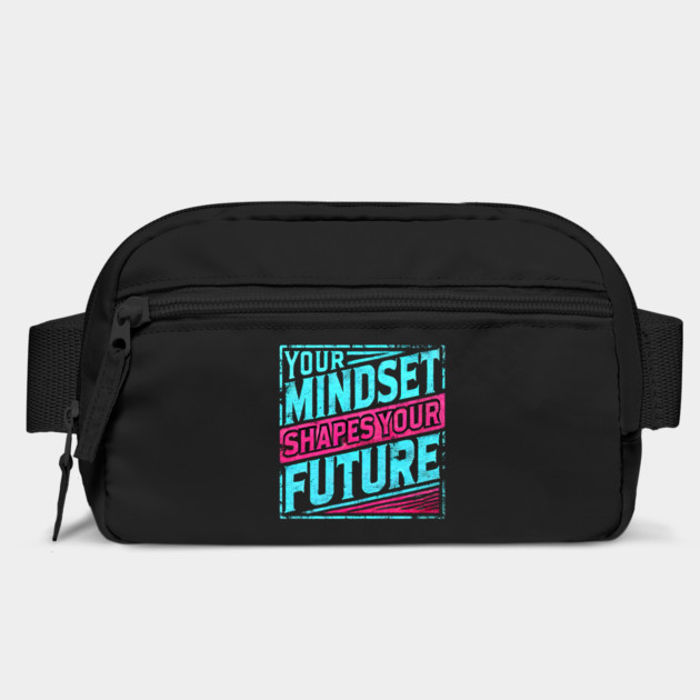 Motivational Quote, Mindset Shapes Your Future, Success by logiamerch