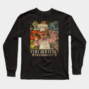 Swedish Chef Strory oke 90s Long Sleeve T-Shirt