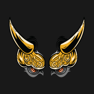 Gold Oni eyes T-Shirt