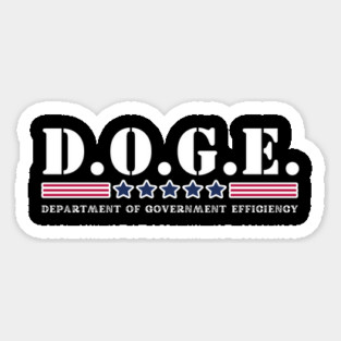 DOGE Department of Government Efficiency Magnet