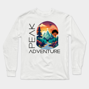 Peak Adventure! Long Sleeve T-Shirt
