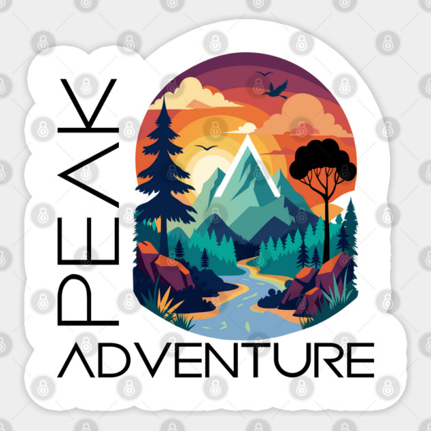 Peak Adventure! Sticker by TurnEffect