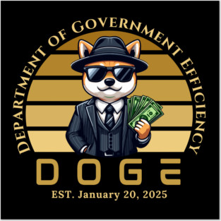 DOGE Posters and Art