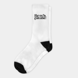 BEACH PLEASE! Socks