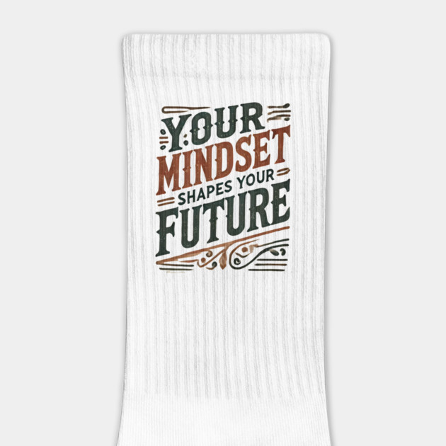 Motivational Quote, Mindset Shapes Your Future, Success by logiamerch