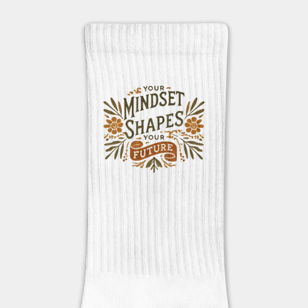 Motivational Quote, Mindset Shapes Your Future, Success by logiamerch