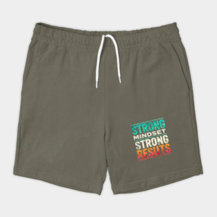 Motivational Quote Strong Mindset, Strong Results Shorts