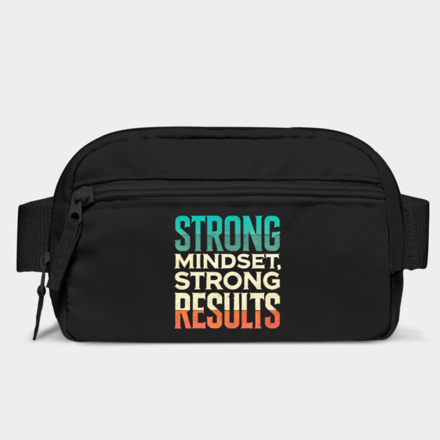 Motivational Quote Strong Mindset, Strong Results by logiamerch