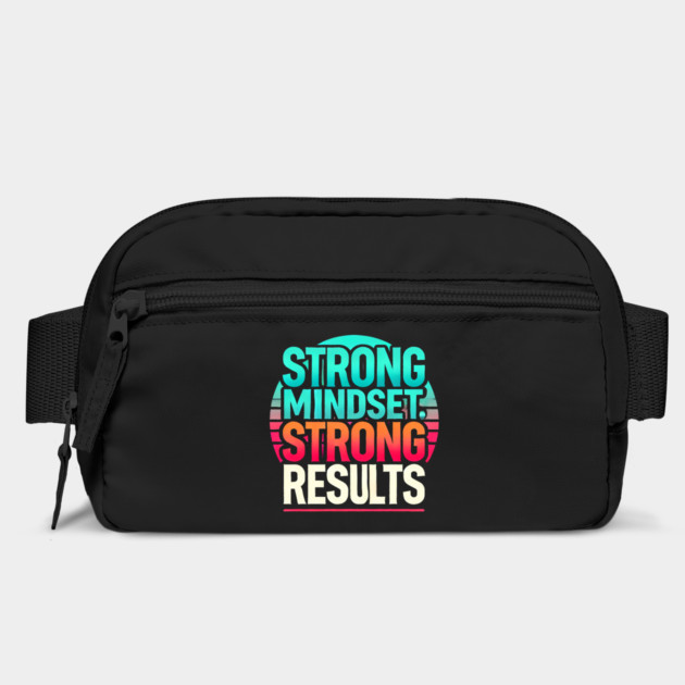Motivational Quote Strong Mindset, Strong Results by logiamerch