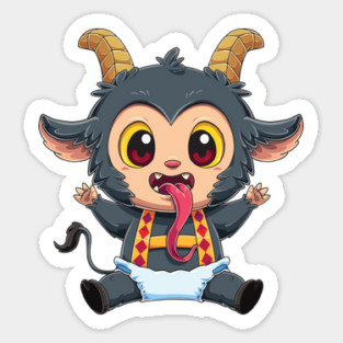 Baby Krampus Sticker