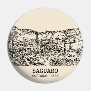 Saguaro National Park Pin