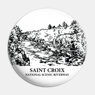 Saint Croix National Scenic Riverway Pin