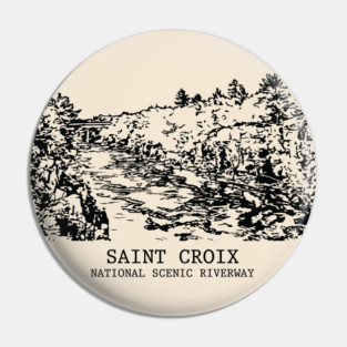 Saint Croix National Scenic Riverway Pin