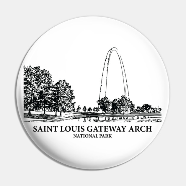 Saint Louis Gateway Arch National Park Pin by Lakeric