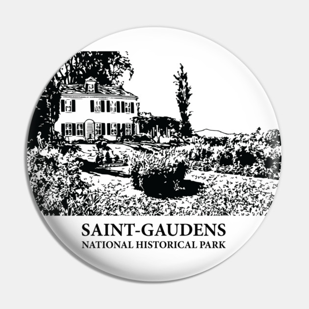 Saint-Gaudens National Historical Park Pin by Lakeric