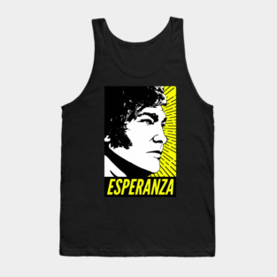 Javier Milei Esperanza 2023 Presidential Campaign Poster Tank Top