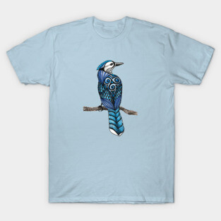 Blue Jay Totem Animal T-Shirt