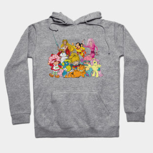 Vintage - 80s Cartoons Hoodie