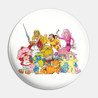 Vintage - 80s Cartoons Pin
