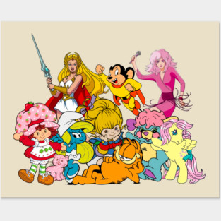 80s Cartoons Posters and Art