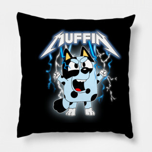 Bluey Muffin Pillow