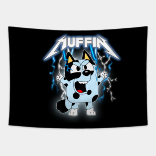 Bluey Muffin Tapestry