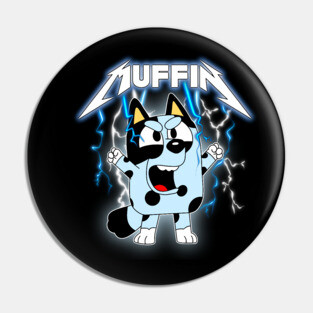Bluey Muffin Pin