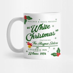 White Christmas Mug