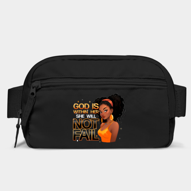 God Is With Her She Will Not Fail 2 by UrbanLifeApparel