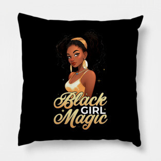 Black Girl Magic Pillow