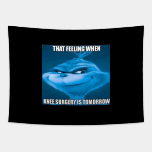 That feeling when knee surgery is tomorrow Tapestry