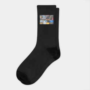Brian Tee Branch Middle Finger Socks