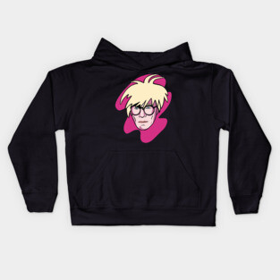 Pop Art Portrait Kids Hoodie