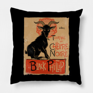 Black Phillip Pillow