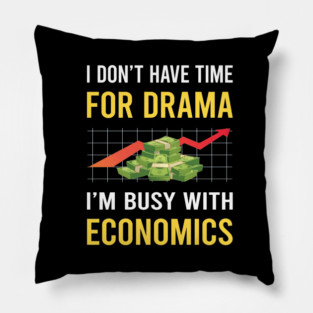 Busy With Economics Economy Economist Pillow